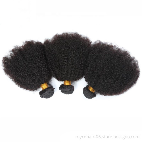 Wholesale 100% Brazilian Human Hair Afro Kinky Mink Virgin Hair Weave